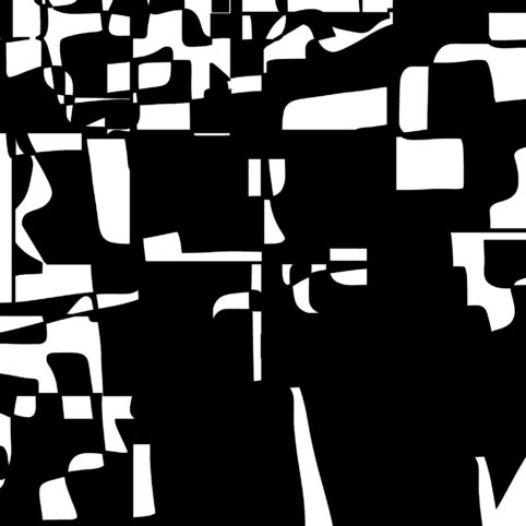 Pristowscheg.Nivuro precolombino.Perspectivas cromáticas.Abstract Art.Digital Art.Ficción. 91x91 cm | 36x36 in