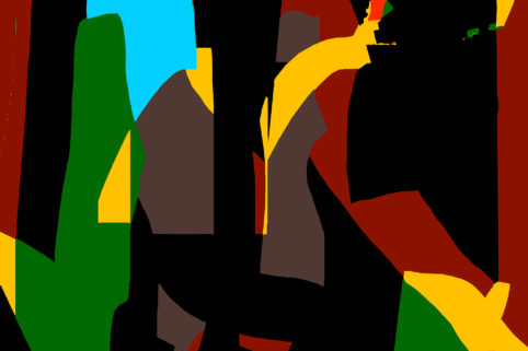 Pristowscheg.Garbuglio.Perspectivas cromáticas.Abstract Art.Digital Art.Alla moda. 101x152 cm | 40x60 in