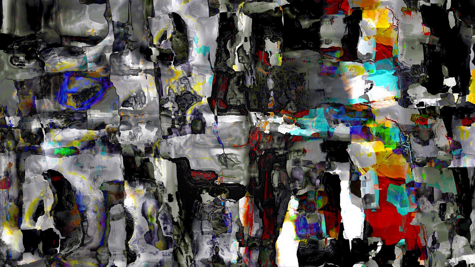 Pristowscheg. Digital Art. Abstract Art. ABSZTRACT 100x180 cm | 40x71 in