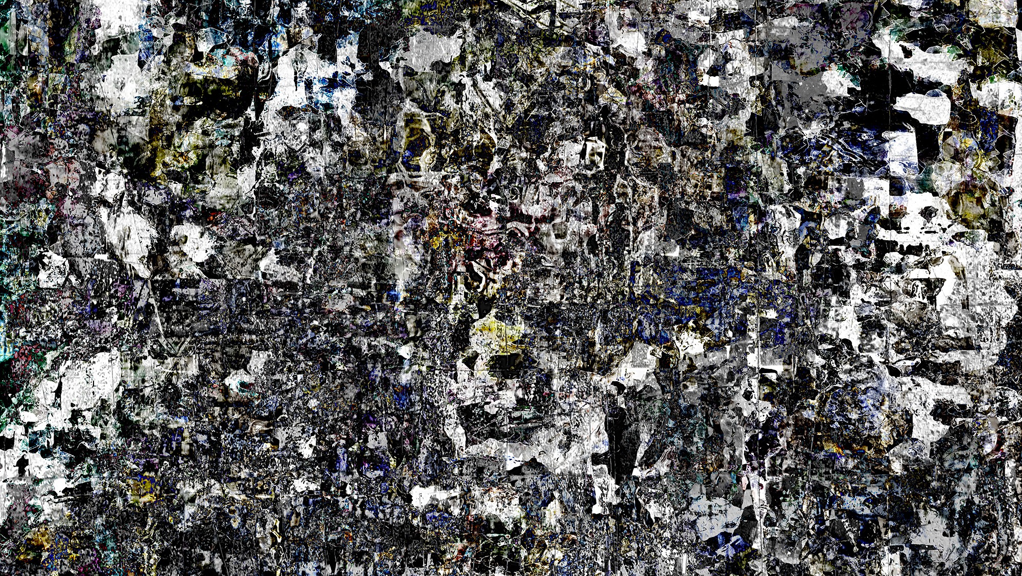 Pristowscheg. Digital Art. Abstract Art. DRAU 100x180 cm | 40x71 in