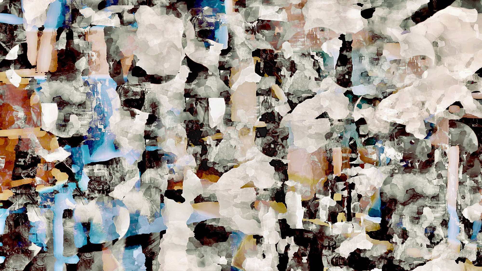 Pristowscheg. Digital Art. Abstract Art. DUORUM 100x180 cm | 40x71 in