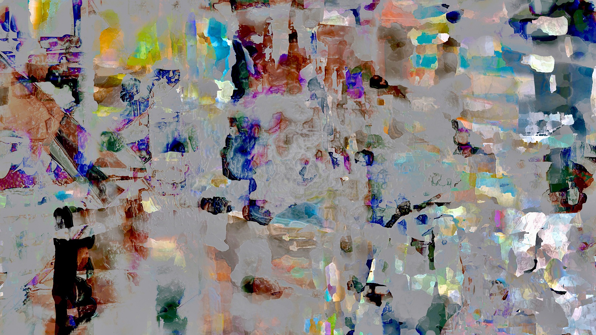 Pristowscheg. Digital Art. Abstract Art. EXCLUSIÓN 100x180 cm | 40x71 in