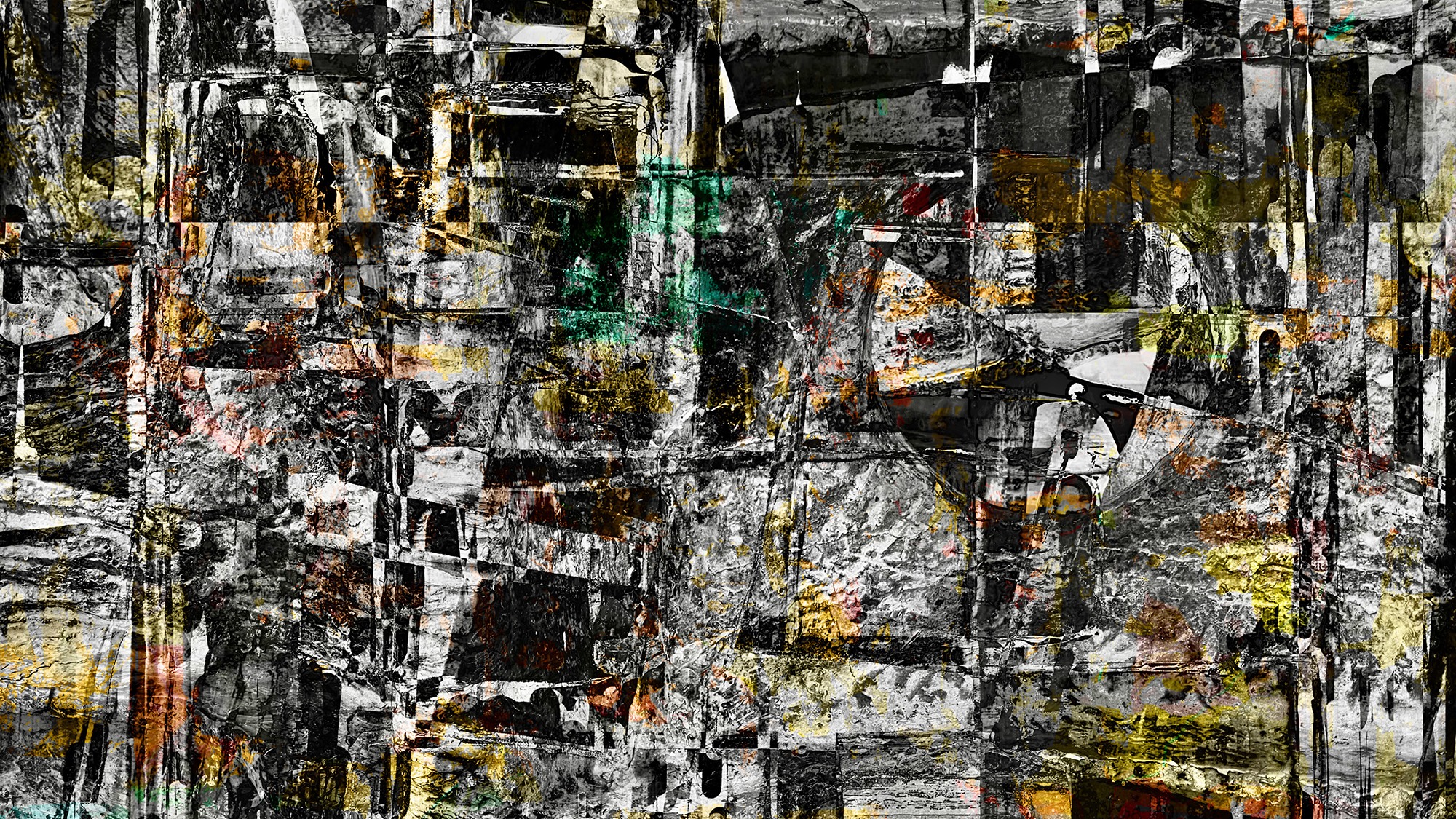 Pristowscheg. Digital Art. Abstract Art. INFINITESIMAL 100x180 cm | 40x71 in