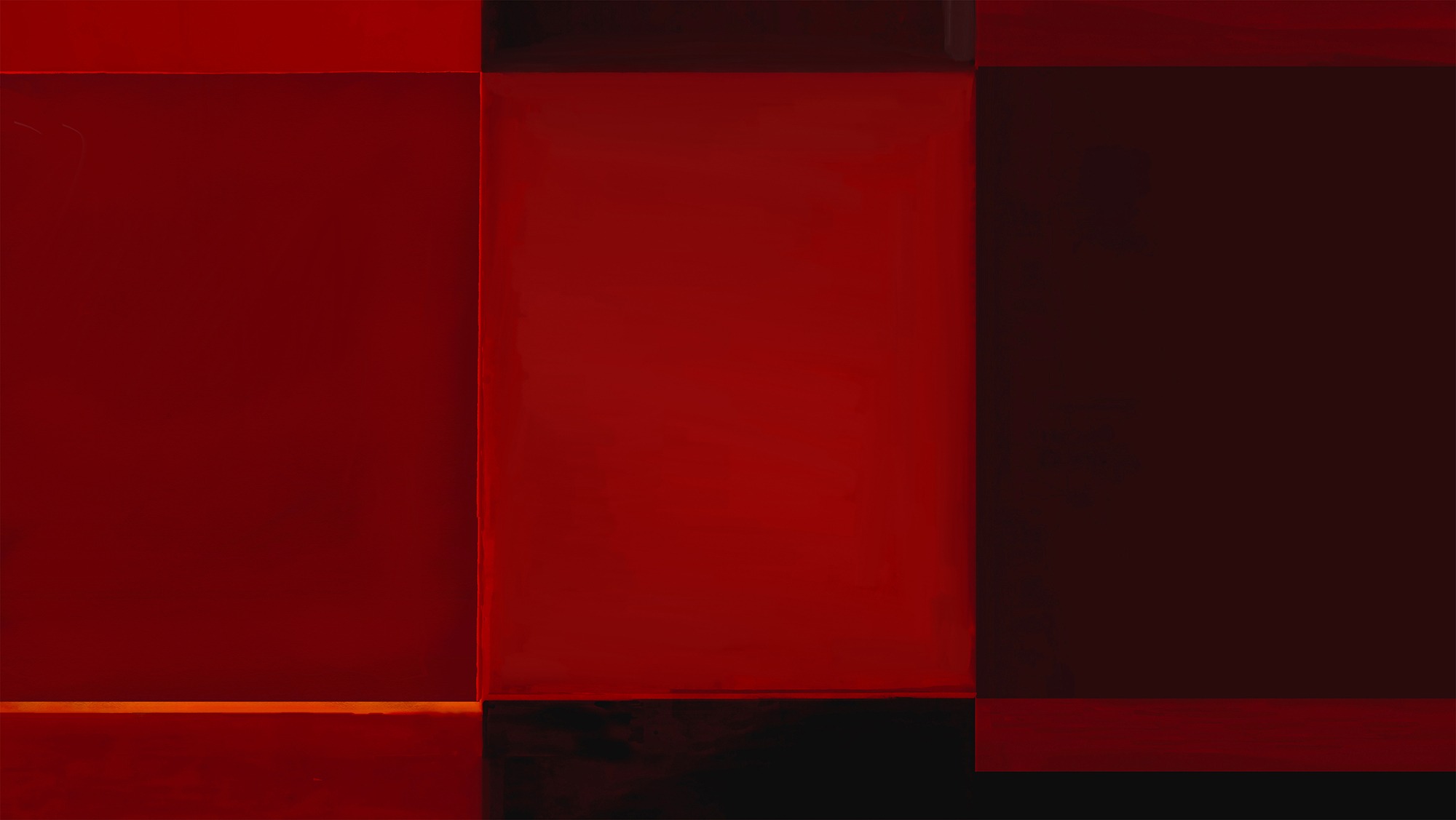 Pristowscheg. Digital Art. Abstract Art. RED PANEL 100x180 cm | 40x71 in