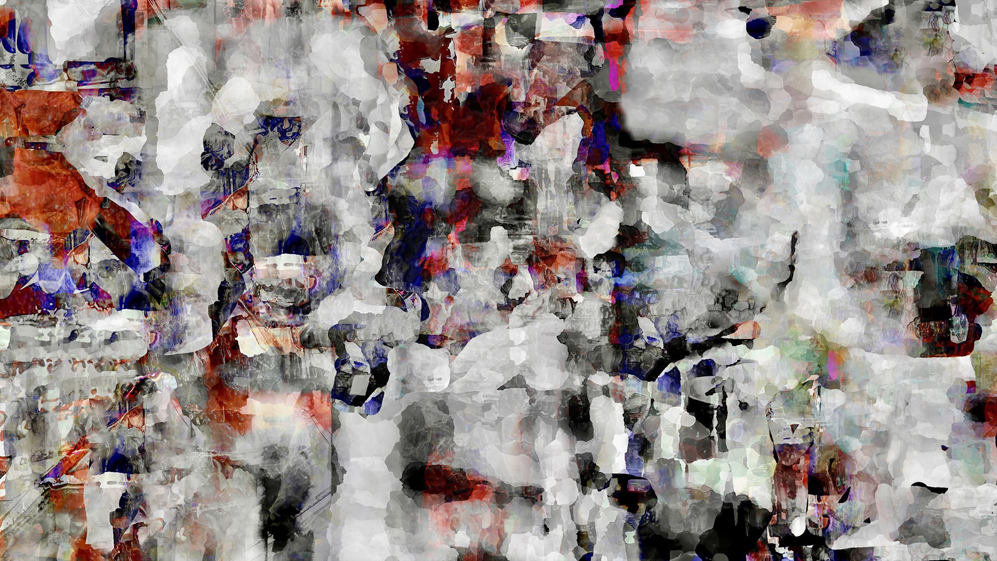 Pristowscheg. Digital Art. Abstract Art. SYNCRINO 100x180 cm | 40x71 in