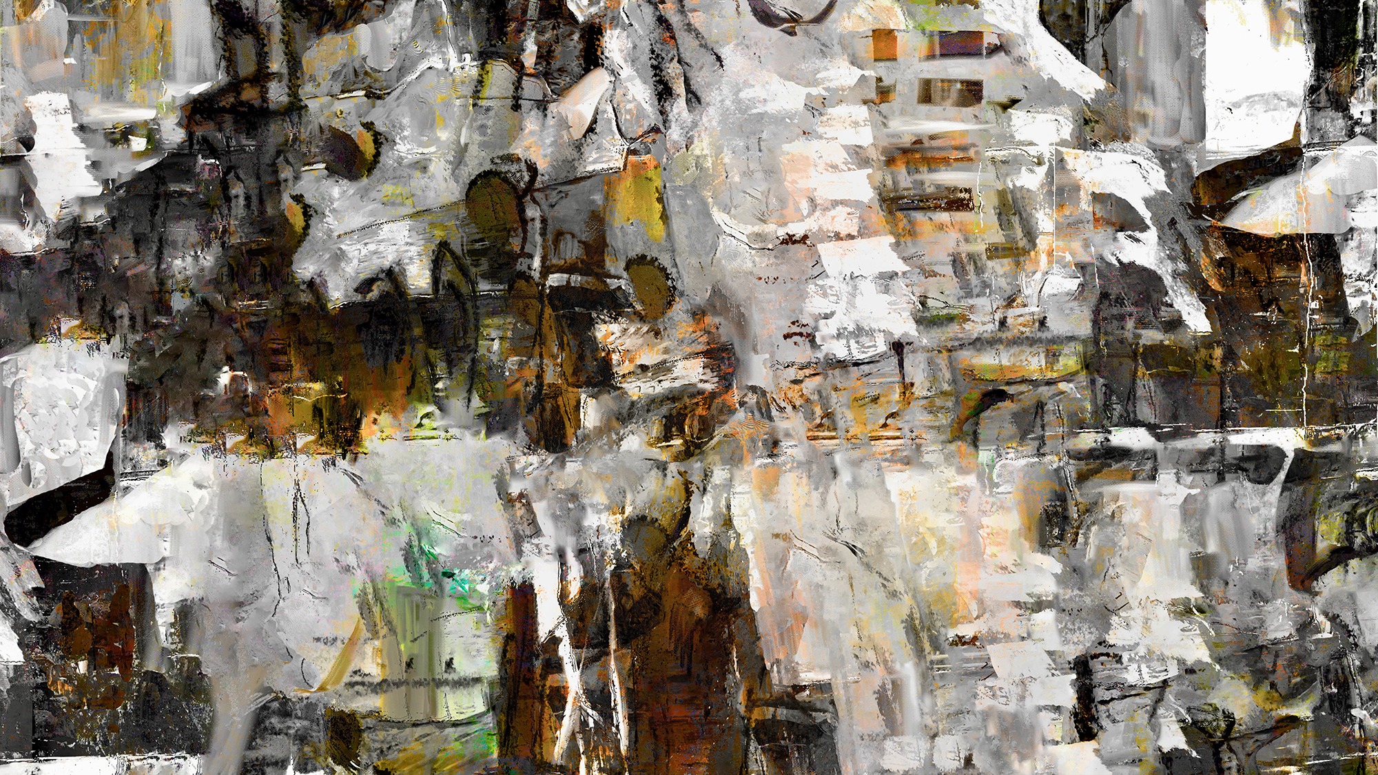 Pristowscheg. Digital Art. Abstract Art. WERK 100x180 cm | 40x71 in